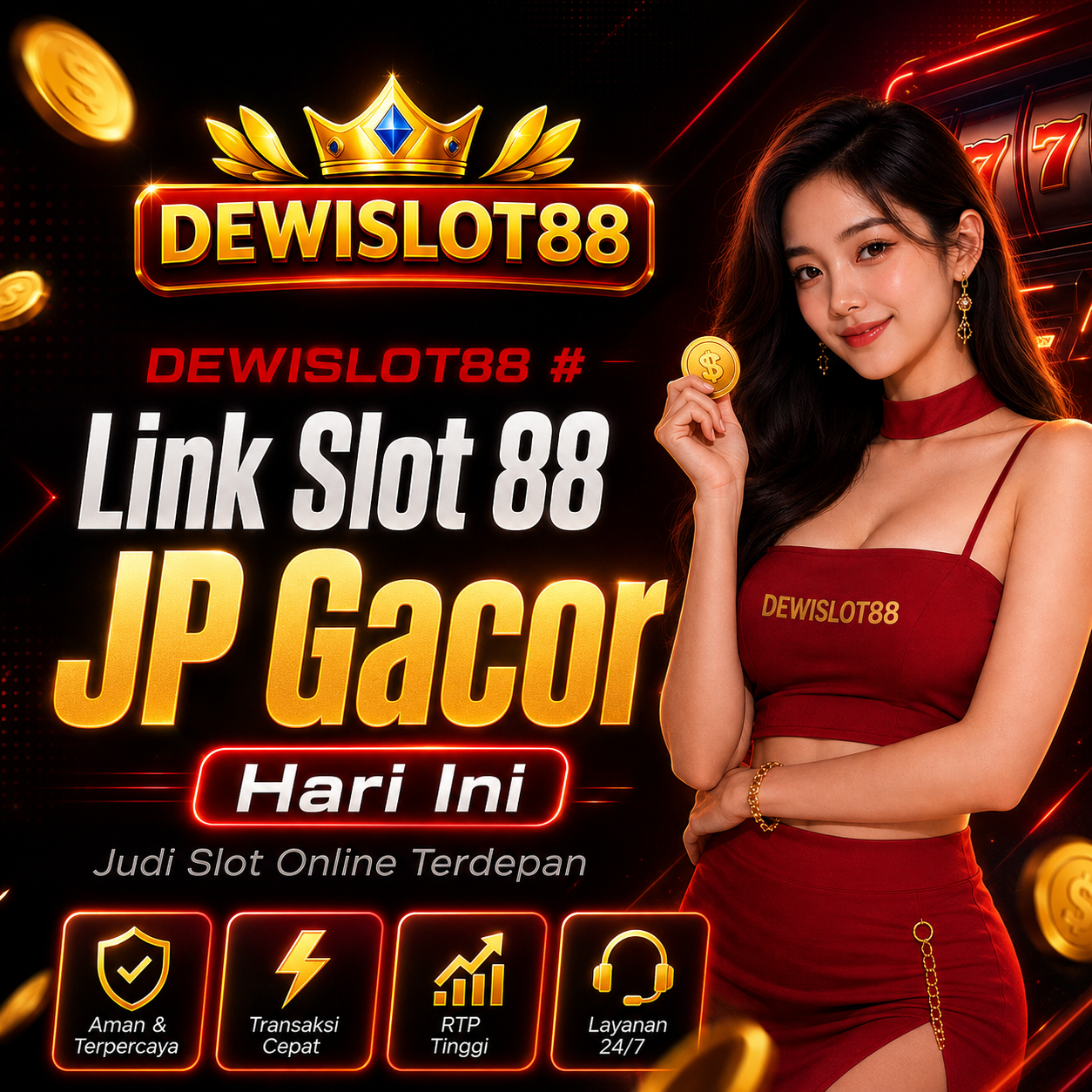 DEWISLOT88 # Link Slot 88 JP Gacor Hari Ini Judi Slot Online Terdepan